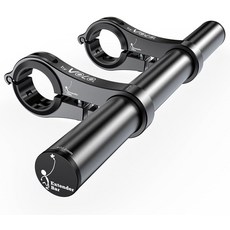 볼로 익스텐더 바 안정적이고 내구성이 뛰어난 알루미늄 자전거 핸들바 연장 마운트 홀더 속도계 휴대폰 GPS 가방 223mm 8.78인치