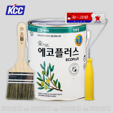 KCC페인트 숲으로 에코플러스 K 친환경 실내 인테리어 수성페인트, 6.아이보리, 1개, 3.78L