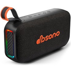 블루투스 스피커 스테레오 20W 큰 사운드: 30시간 재생 IPX5 방수 휴대용 무선 스피커 강력한 베이스 라이트쇼 남성/성인/청소년을 위한 생일 선물 해변 휴가 필, Dbsono 휴대용 블루투스 스피커 무선: 30시간 재