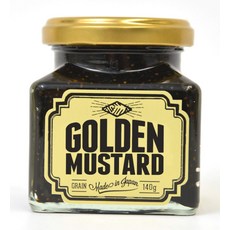 GOLDEN 顆粒芥末醬 日本製造 140g, 1個