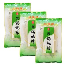 룽쉬 훠궈 마라탕용 넓적당면, 300g, 3개