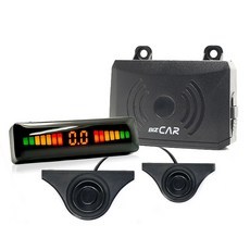 순정형 화물차 2구 후방감지기 포터2 봉고3 트럭 자동차 후방센서 12V 24V, 24V2구중간배선15m+2구추가(합4구+다운릴레이추가