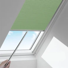 발코니 다락방 지붕용 수동 채광창 블라인드 암막 패브릭 벌집 셀룰러 쉐이드, 9. green