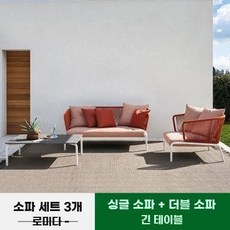 집돌이 깔판 디럭스 지능형 버전 심플쇼파, N. 세트 3개 등나무