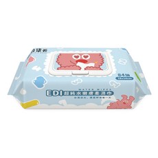 染雲 EDI 超純水嫩膚柔濕巾 84抽, 1個, 84片, 450g