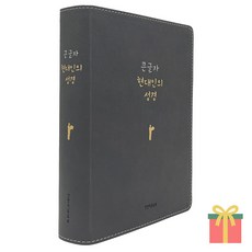 큰글자 현대인의 성경 대 단본 무지퍼 쉬운 성경책, 생명의말씀사, 현대인의성경_대_단본_뉴그레이