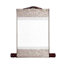 인사동공예 22x32cm 족자 서예 두루마리 캘리그라피, 빈족자, 1개