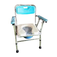 來而康 鋁合金可收合便盆椅 洗澡沐浴椅, FZK-4527 U型墊, 1個