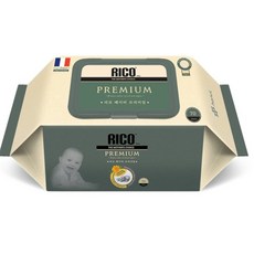 RICO Premium金盞花特厚極致嬰兒濕紙巾 70片裝 12包箱購, 1個, 12個裝, 75gsm