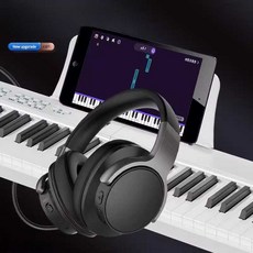 타미아노 타미아노피아노 교육용 초보자 전자피아노 디지털 스크린, 1개, 블루투스 88키(블랙)+스탠드