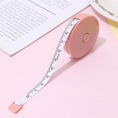 끄니스토어 미니줄자 파스텔 옷리폼 치수줄자, 미니줄자 파스텔 블루