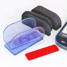 미니투명 스마트폰 거치대 차량용 휴대폰 핸드폰 자동차용 계기판 홀더, 1개