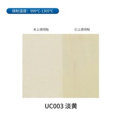 언더글레이즈 컬러 세라믹 유약, 1개