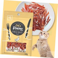 온지니엘 캣츠다이닝 20g 오리대구 건어물간식