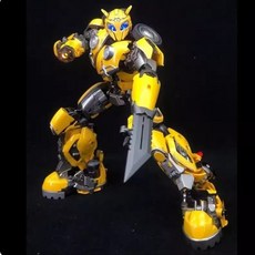 [재판 출시] 블랙맘바 트랜스포머 범블비 CE-01 CE01 증강판 오토봇 DLX 스케일 합금 액션 피규어, CE-01 범블비 증강판, 1개