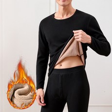 린보 남성 발열 기모 보온 내의 내복 상하의 세트 기능성 레깅스