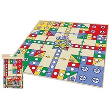 兒童飛行棋遊戲地墊 幼兒親子互動爬行墊, 單面 飛行棋墊 - 袋裝 EVA棋子 233g