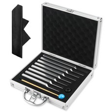 GOHOST 튜닝 포크 활성화제 최소한의 소음과 지속적인 톤을 활성화, Silver - Unweighted 8-Pack