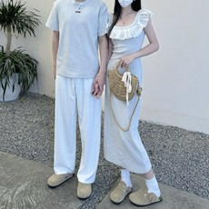 커플 시밀러룩 셔츠 휴양지 패밀리룩 긴팔 원피스 신혼여행 하와이안 웨딩촬영 바캉스 반팔 드레스 호캉스