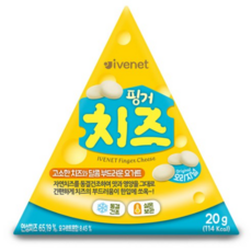 아이배냇 핑거 치즈 20g, 오리지널, 6개