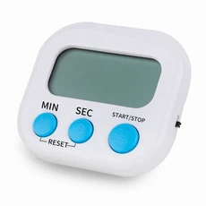 새로운 타이머 짐 키친 알림 전자 디지털 스톱워치 대형 화면, 03 white