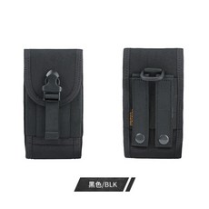 Spanker多功能手機袋-5.8吋/iphone/腰包/裝備包/美國CORDURA耐磨布/防撥水, 黑, 1個