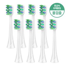 필립스 소닉케어 호환 전동 칫솔모 리필모, 2세트, 고급형 칫솔모 4개