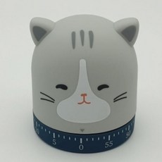 타이머 태엽 쿠킹 고양이 엔틱 아날로그+그릿커머스Shop, 빠른배송