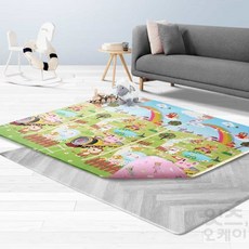 층간소음매트 유아 거실 아기 층간소음 놀이방 매트, 헤링본트윈 12T 초특대