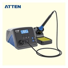 ATTEN安泰信 ST-80 智能無鉛防靜電數顯電焊台 100W 防靜電 焊槍 調溫電焊台 恆溫焊 溫度補償 110V, 1個, 原廠ST-80智能數顯電焊台80W