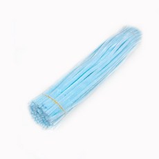 제너럴케이 모루 철사 DIY 재료, 100개, 스카이블루
