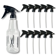 고힙 분무기 헤드 교체용 리필 머리, 10개, 블랙