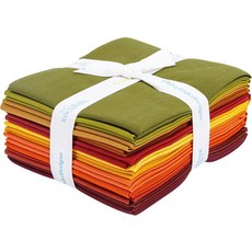 Confetti 면 단색 가을 12 팻 쿼터 Riley Blake Designs FQ-AUT120-12