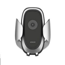 코끼리 10W 차량용 무선 충전기 거치대, KAW-PL10W, 실버