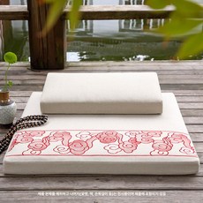 명상 좌식 방석 두꺼운 절방석 가정용 명상쿠션 좌식쿠션, 레드클라우드 평판