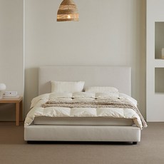 [삼익가구]몬드 호텔 패브릭 침대 SS Q K 슈퍼싱글 퀸 킹, 그레이