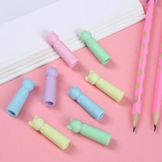 늘눠프 냥이 지우개 연필캡 10P