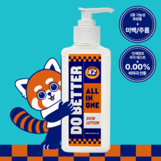 두배러 용량 두배 남성 올인원 스킨로션 여심 저격 아쿠아 우디향 미백 주름 기능성, 1개, 300ml