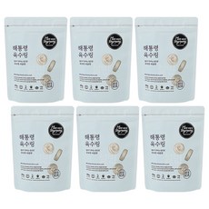 해통령 육수링 구수한 사골맛, 6개, 80g