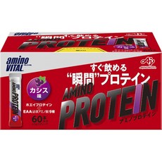 AJINOMOTO 味之素 aminoVITAL 氨基蛋白飲 黑醋栗風味, 1盒, 270g