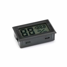 옥이드림 디지털 온습도계 가정용온습도계 습도측정기 실내온습도계, 블랙