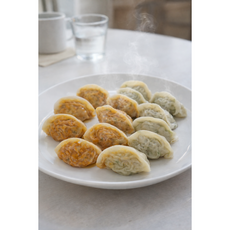 [수원 수제 만두 맛집] 통통만두 김치 고기 교자만두 만두국 국산고기 냉동택배, 30개, 22g