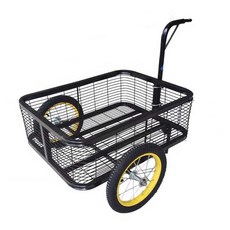 오토바이 적재함 ATV 트레일러 화물 견인 리어카 웨건 버킷 수레, 75x57x25cm