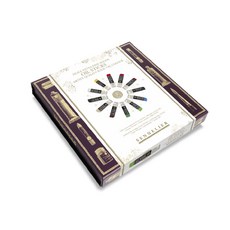 SENNELIER 藝術家級固體油畫顏料棒套裝 (12色) 含畫筆刮刀，色彩鮮明飽和，多元繪畫技巧, 12ml, 12