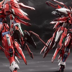 玩具聯合國 藏道模型 CD-FA-04 超限獵兵 凱能 紅夜達薩可 合金成品模型 合金骨架，高可動性, 1個