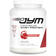 JYM 補充劑科學 Iso Jym 透明乳清分離蛋白西瓜潘趣口味, 540g, 1個