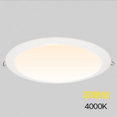 천정형 다운라이트 LED 7in 25W 주백색 (1+1) led등 직부전등 천장부착등 led직부등 직부등 천장조명 전등