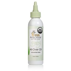 딥스팁 베이비 올-오버 유아오일 무향 알로에 글루텐 프리, 118ml, 1개