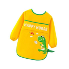 어린이미술가운 키즈미술가운옐로우 공룡, M