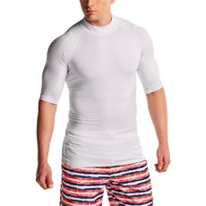 테슬라 솔리드 반팔 래쉬가드 TM-MSR16